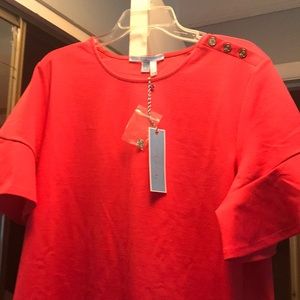 Draper James bell sleeve shift dress